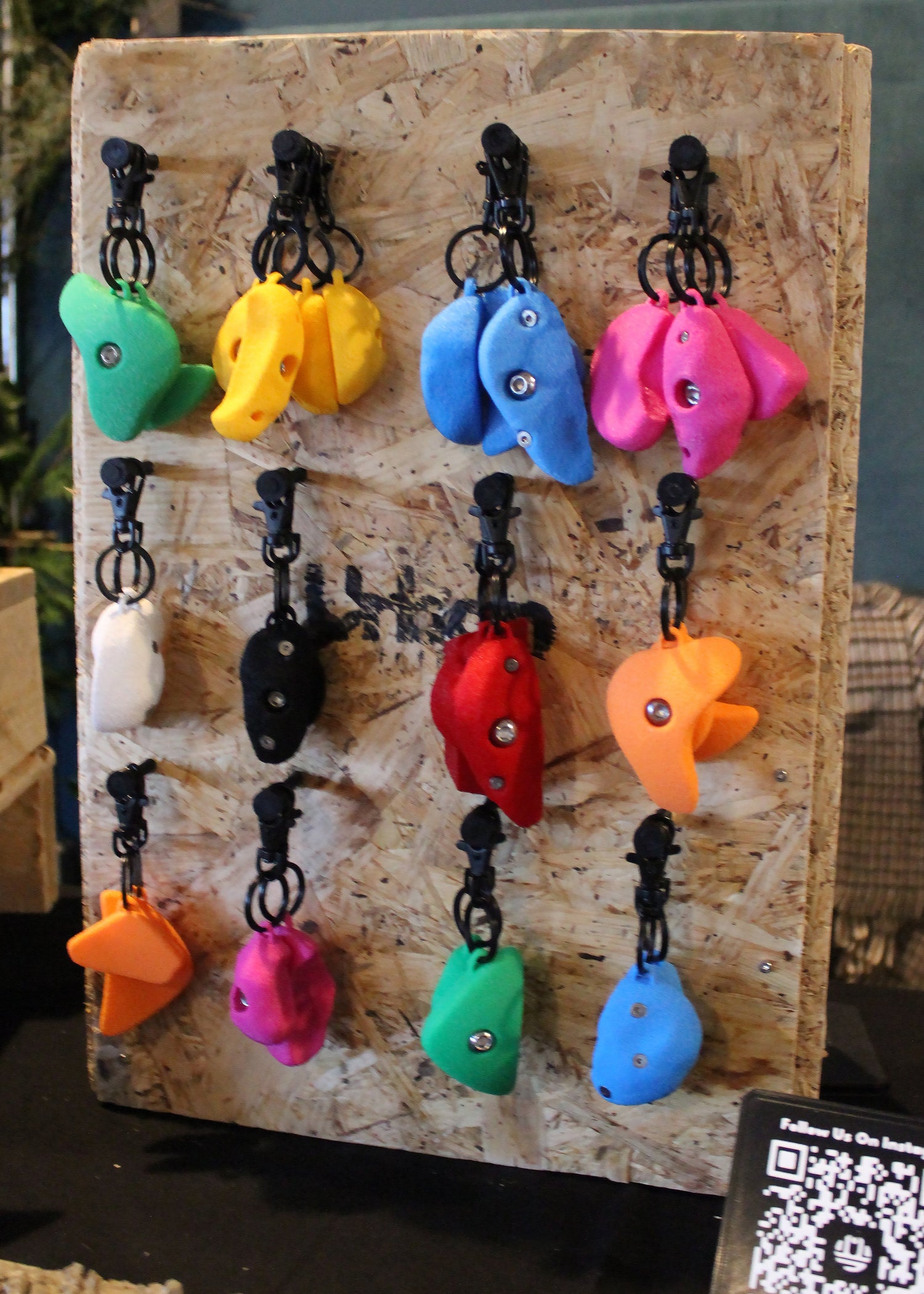 Climbing/Bouldering Key Rings