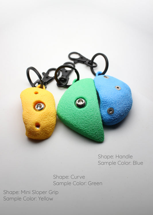 Climbing/Bouldering Key Rings - Medium/Small Grips