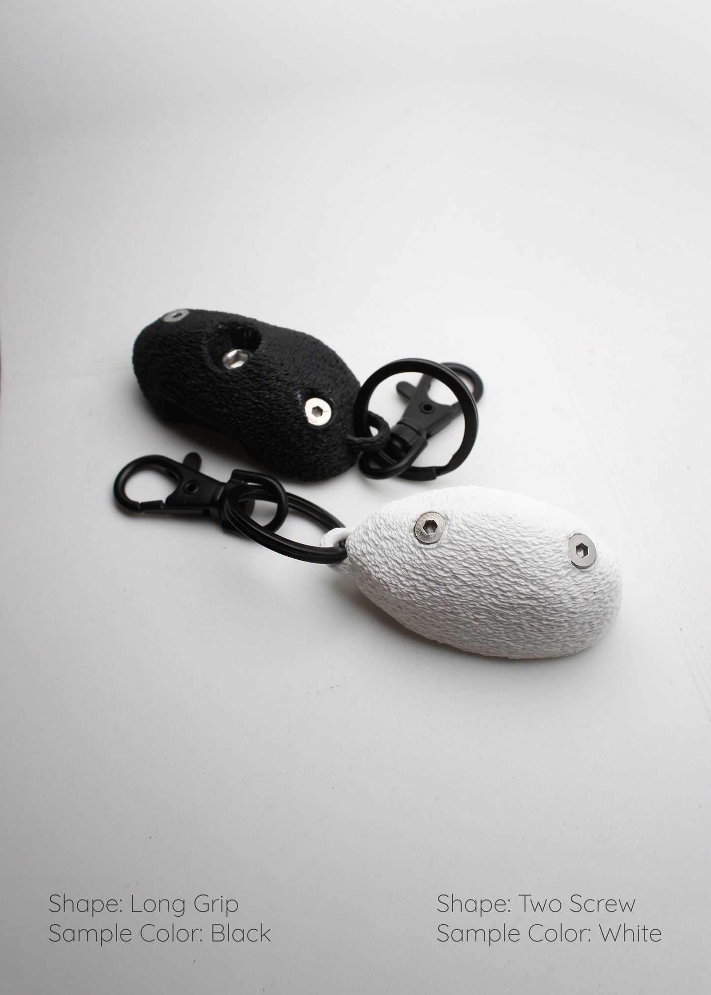 Climbing/Bouldering Key Rings - Medium/Small Grips